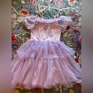 Disney Lavender Floral encanto Kids Dance Costume